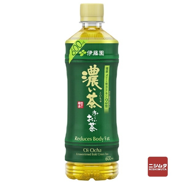 【機能性表示食品】伊藤園　お～いお茶　濃い茶　600ml　ペットボトル　