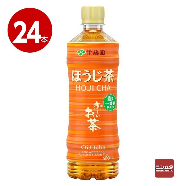 伊藤園　お～いお茶　ほうじ茶　600ml×24本　ペットボトル　