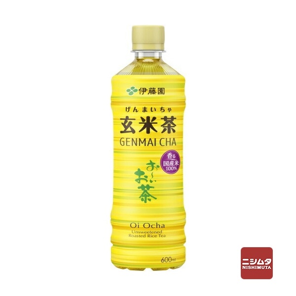 伊藤園　お～いお茶　玄米茶　600ml　ペットボトル　