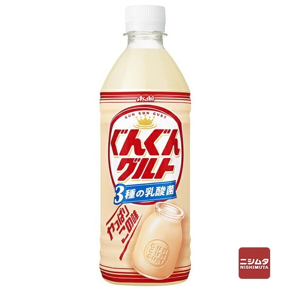 アサヒ飲料　ぐんぐんグルト　3種の乳酸菌　500ml　ペットボトル