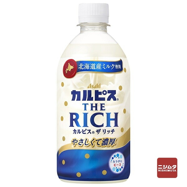 アサヒ飲料　カルピス　THE RICH　470ml　ペットボトル