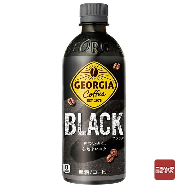 コカ・コーラ　ジョージア　ブラック　500ml　ペットボトル【ｍ特】