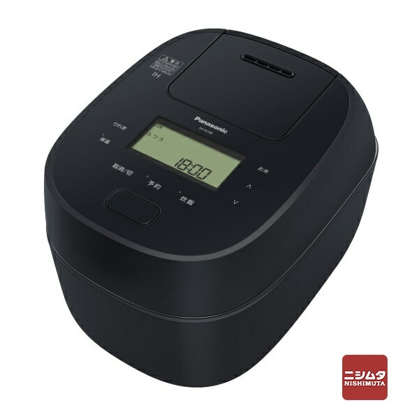 Panasonic　パナソニック　可変圧力IHジャー炊飯器　5.5合炊き　ブラック　SR-M10B-K【同梱不可】