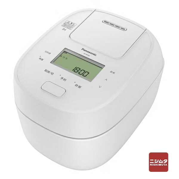 Panasonic　パナソニック　可変圧力IHジャー炊飯器　5.5合炊き　ホワイト　SR-M10B-W【同梱不可】