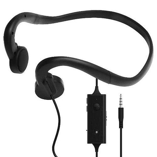 FSC 骨伝導ながらホン 有線式 骨伝導イヤホン ブラック FS-NGBP4545BK