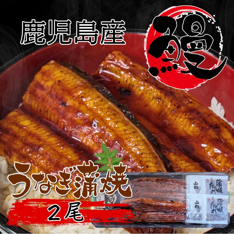 鹿児島県大隅産 うなぎ蒲焼(冷凍) 約140g×2尾 国産 鹿児島産 鹿児島県産 うなぎ 鰻 ウナギ 蒲焼 ギフト 贈り物 土用 丑の日
