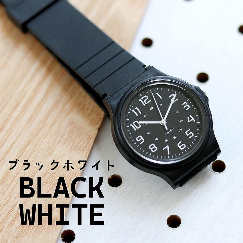 フィールドワーク 腕時計  ハーヴィー DT108-2 ブラックホワイト