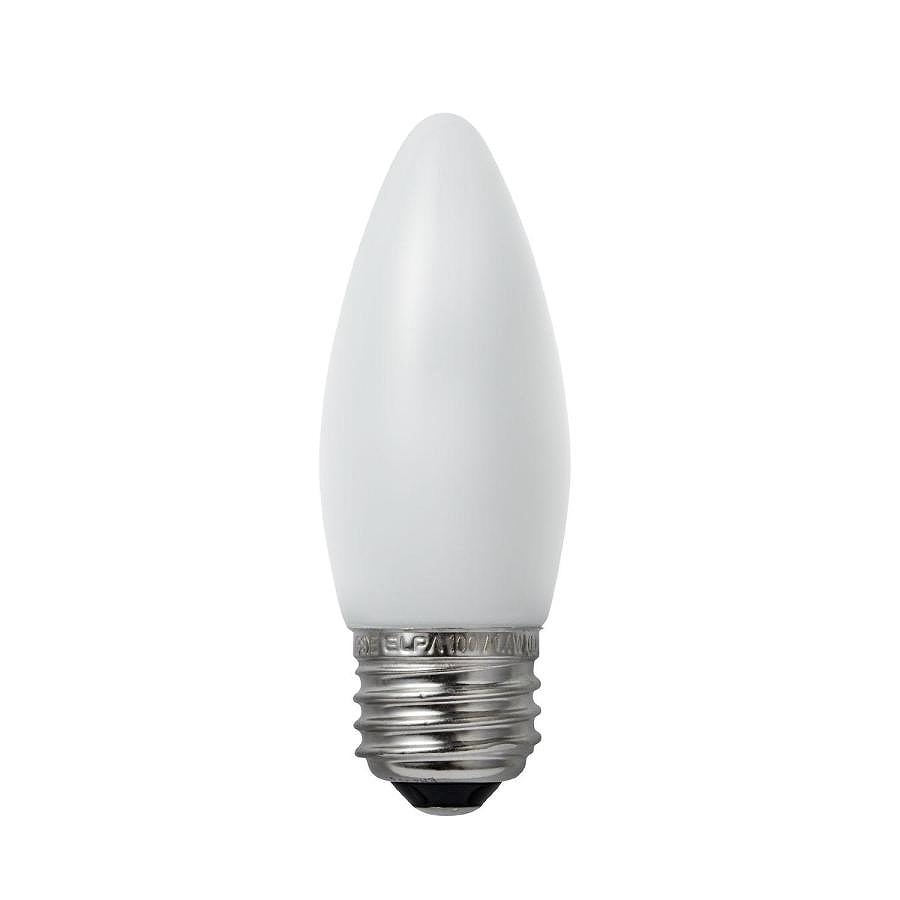 エルパ (ELPA) LED電球シャンデリア LED電球 照明 E26 電球色相当 LDC1L-G-G332