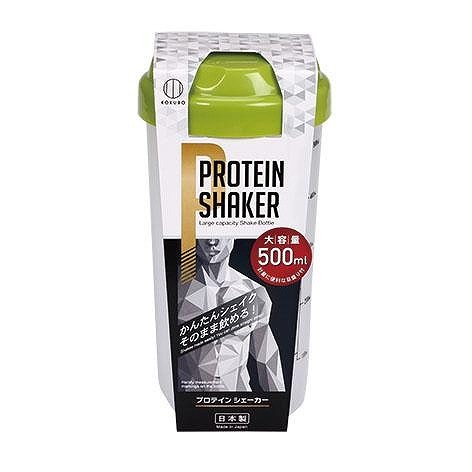小久保工業所 プロテインシェーカー 500ml グリーン KH-076