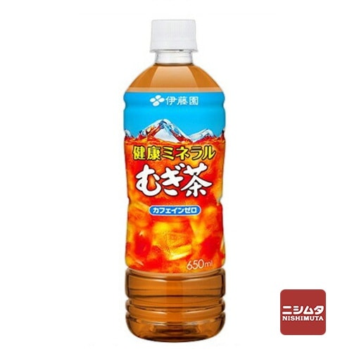 伊藤園　健康ミネラルむぎ茶　650ml　ペットボトル　麦茶