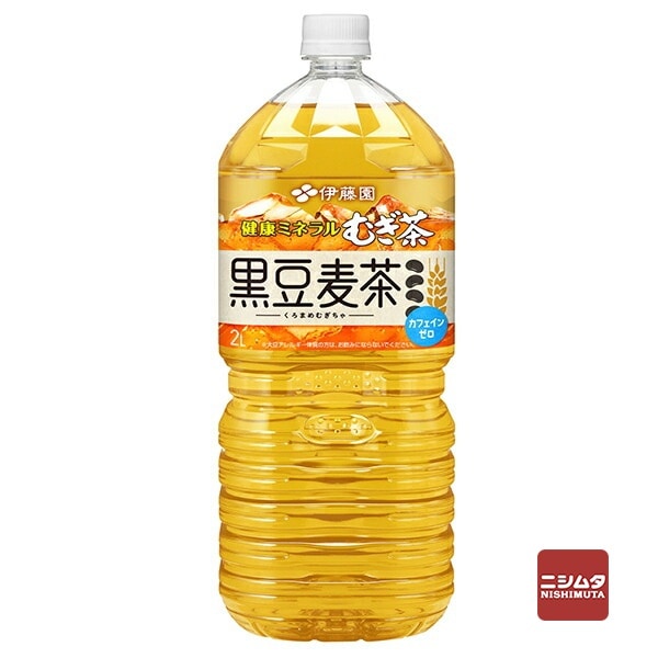 伊藤園　健康ミネラルむぎ茶　黒豆麦茶　2L　ペットボトル【ｍ特】