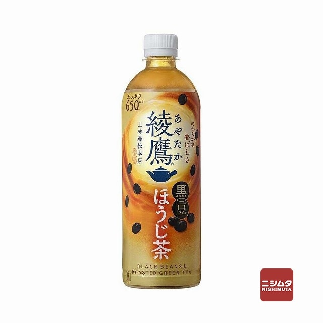 コカ・コーラ　綾鷹　黒豆ほうじ茶　650ml　ペットボトル　お茶【ｍ特】