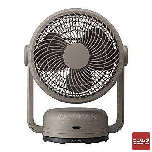 ドウシシャ 【新品・外箱に少々難あり】　DCサーキュレーター ブラウン UCF-1192 BR DC サーキュレーター