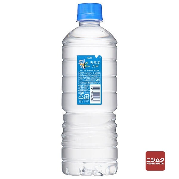 アサヒ　おいしい水　天然水　シンプルecoラベル　六甲　600ml【ｍ特】