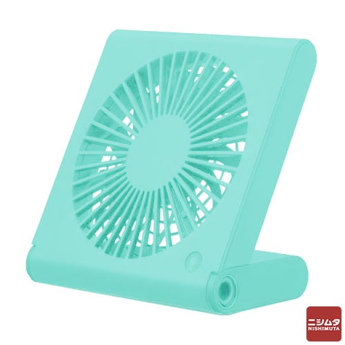 ドウシシャ 【新品・外箱に少々難あり】　スリムコンパクトファン ブルー FSU-106U BL ファン 扇風機 コンパクト