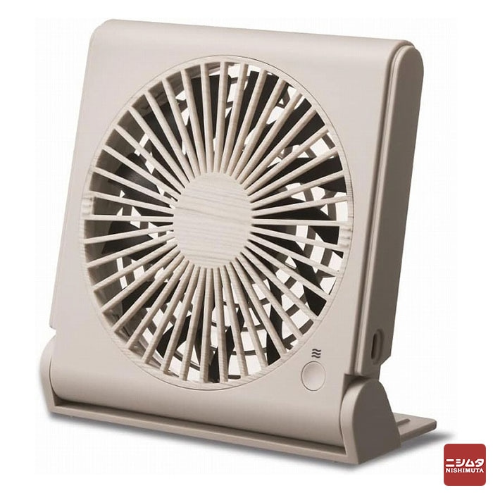 ドウシシャ 【新品・外箱に少々難あり】　スリムコンパクトファンLite ホワイトウッド FSY-1081U W ファン 扇風機 コンパクト