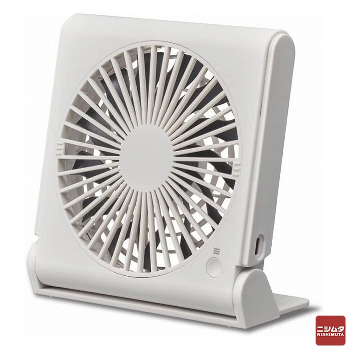 ドウシシャ 【新品・外箱に少々難あり】　スリムコンパクトファンLite ホワイト FSY-108U WH ファン 扇風機 コンパクト