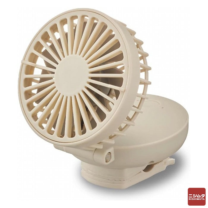 ドウシシャ 【新品・外箱に少々難あり】　コンパクトファン ミニクリ ベージュ FSZ-61B BE ファン 扇風機 コンパクト
