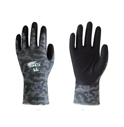 【アウトレット】 数量限定 トワロン　ニトリル背抜き手袋　SG－A047　ドラゴングレー　L