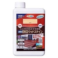 アサヒペン 水性人工木ウッドステイン クリヤ 0．8L