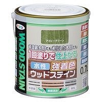 アサヒペン 水性強着色 ウッドステイン アイビーグリーン 0.7L
