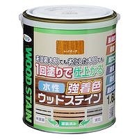 アサヒペン 水性強着色 ウッドステイン レッドオーク 1.6L