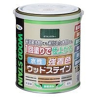 アサヒペン 水性強着色 ウッドステイン オリエントブルー 1.6L