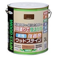 アサヒペン 水性強着色 ウッドステイン ウォルナット 3L