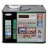 アサヒペン 水性強着色 ウッドステイン ダークオーク 7L