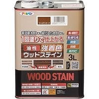 アサヒペン 油性強着色 ウッドステイン　ゴールデンオーク 3L