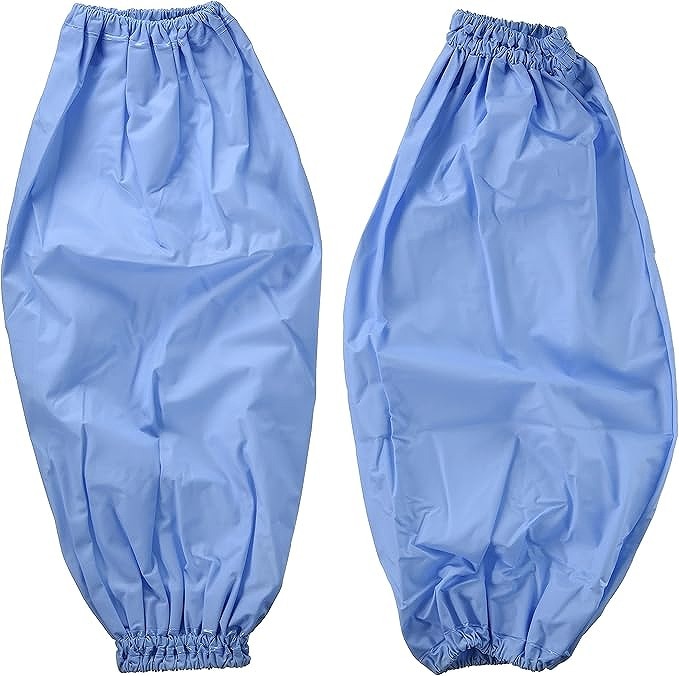 【アウトレット】 数量限定 ビニール腕カバー ブルー U-07 F