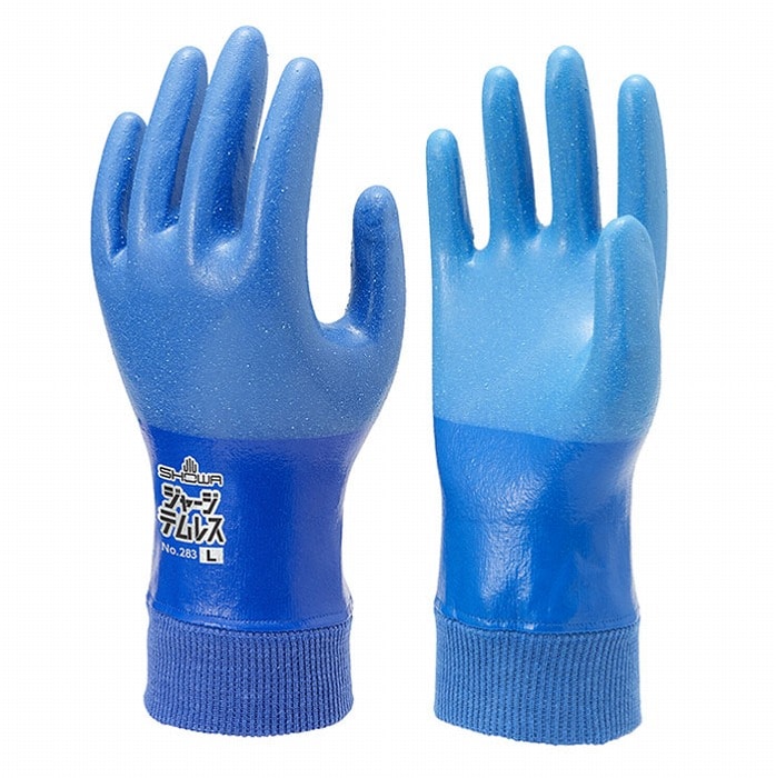 【アウトレット】 数量限定 ショーワ 283 ジャージテムレスブルー L