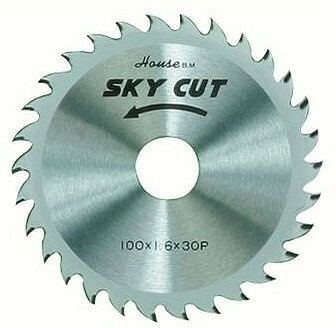 【アウトレット】 数量限定 ハウスビーエム SKY－スカイカット 木工用チップソー WD-100 100X30