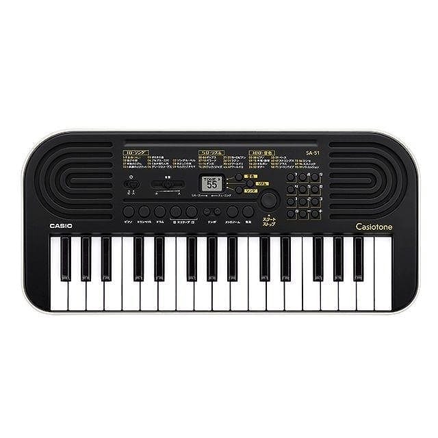 カシオ　MINI  キ―ボード Amazon | CASIO ミニ鍵盤キーボード セット【お名前ドレミシール
