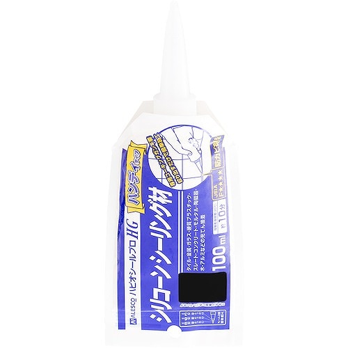 KANSAI ハピオシールPRO HGパウチ ブラック 100ml