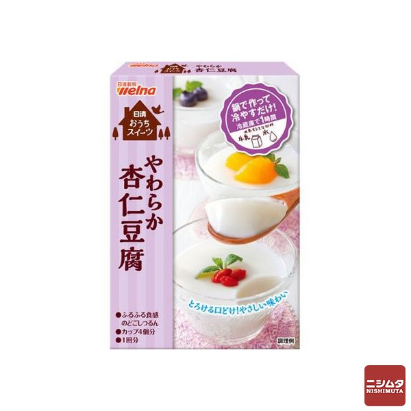 日清製粉ウェルナ　日清おうちスイーツ　やわらか杏仁豆腐　60ｇ