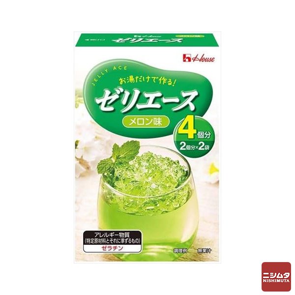 ハウス食品　ゼリエース　メロン味　92ｇ
