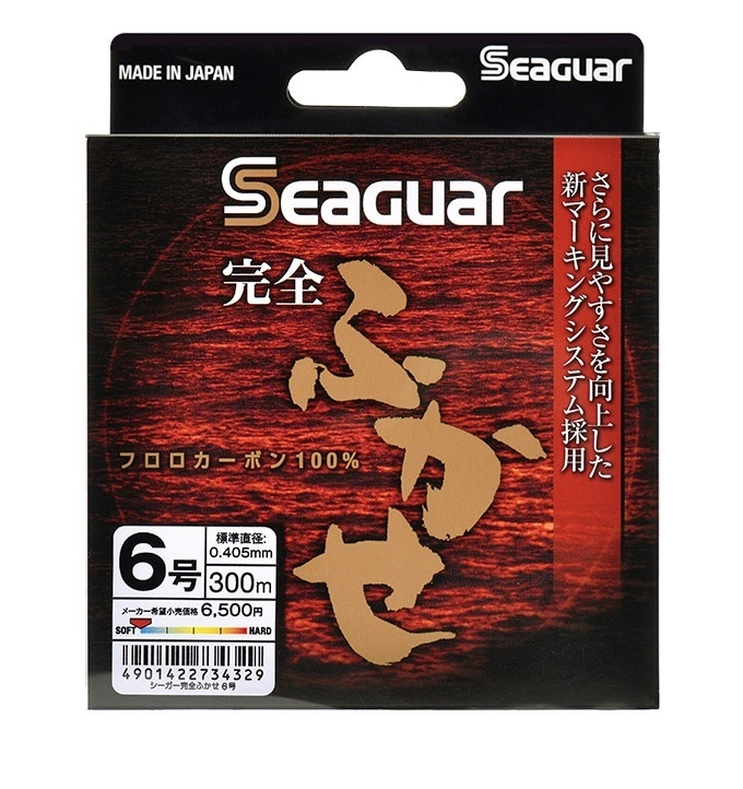 シーガー Seaguar 完全ふかせ 300m 6号