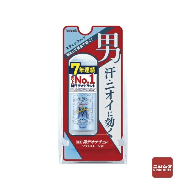 【医薬部外品】シービック　デオナチュレ　男ソフトストーンＷ　20g