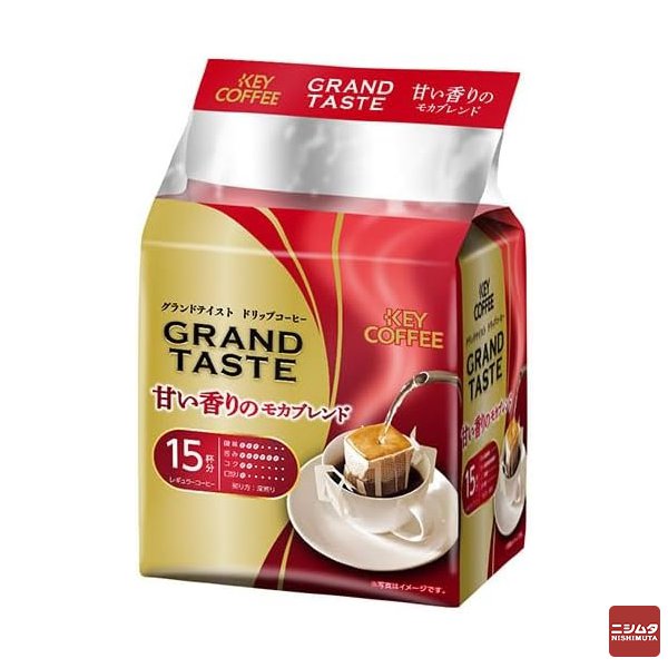キーコーヒー キーコーヒー DBグランドテイスト甘い香りモカブレンド 6gx15P