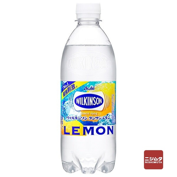 アサヒ飲料　ウィルキンソン　タンサン　レモン　500ml　ペットボトル　炭酸水 【ｍ特】