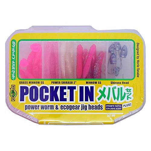 マルキュー MARUKYU エコギア Ecogearルアー ポケットイン メバルセット