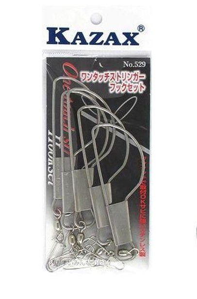 KAZAX カザックス ワンタッチストリンガーフックセット 100mm No529