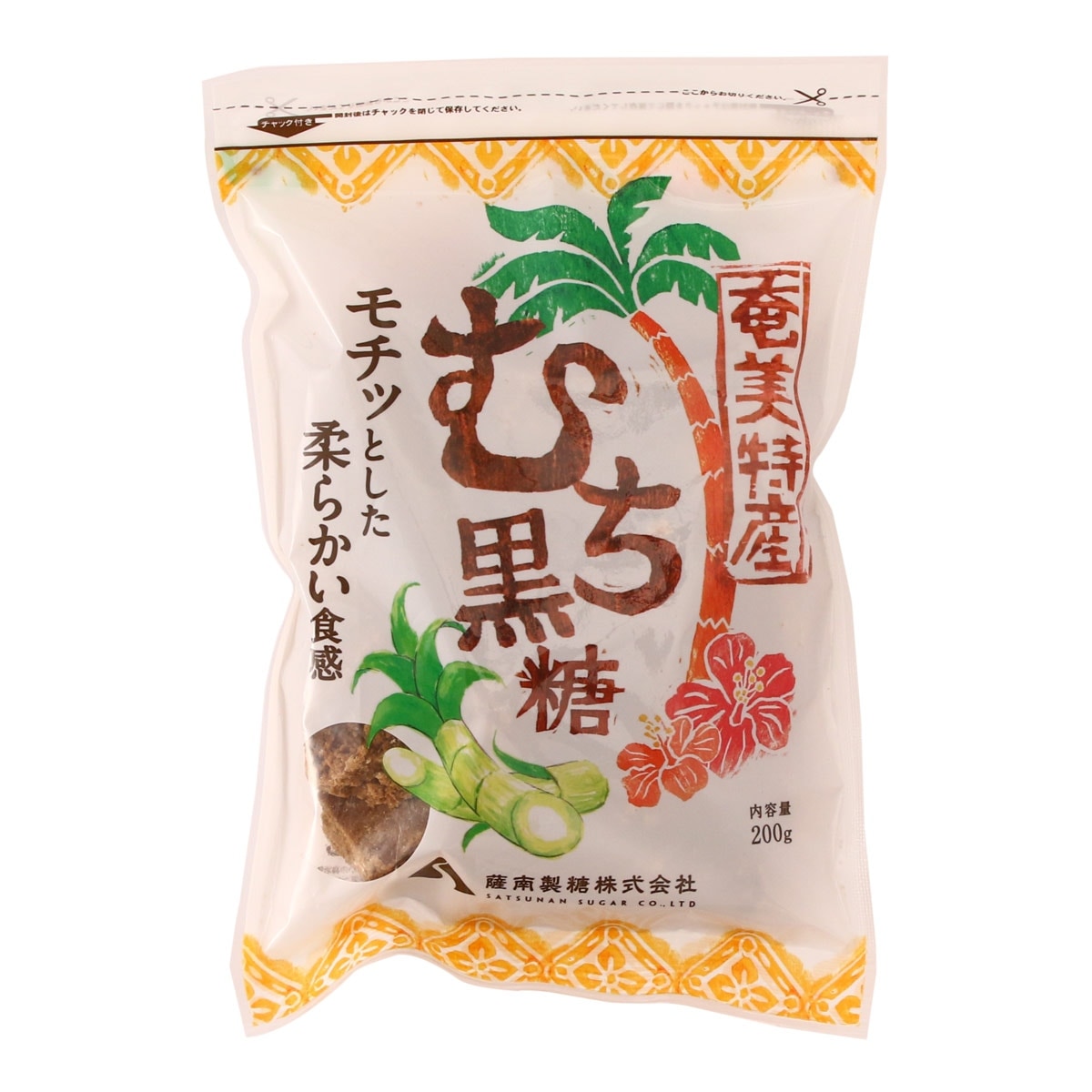 薩南製糖 むち黒糖 200g