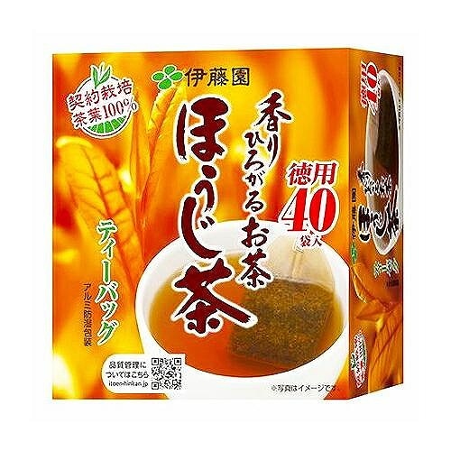 伊藤園 香りひろがるお茶 ほうじ茶 ティーバッグ 40袋