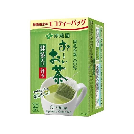 伊藤園 お～いお茶 エコティーバッグ 緑茶 20袋