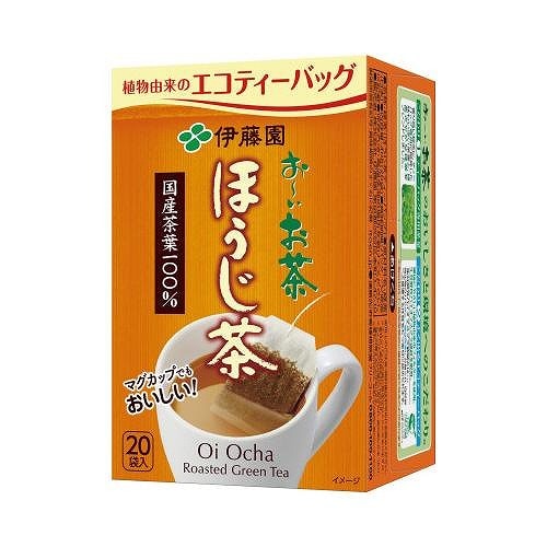 伊藤園 お～いお茶 エコティーバッグ ほうじ茶 20袋