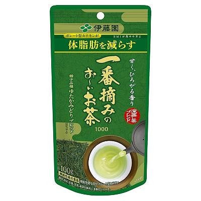 伊藤園 一番摘みのお～いお茶 ゆたかみどりブレンド 100g