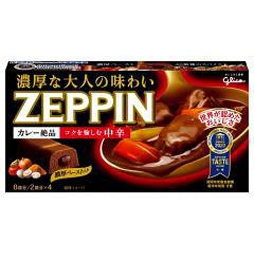 江崎グリコ カレーZEPPIN 中辛 175g