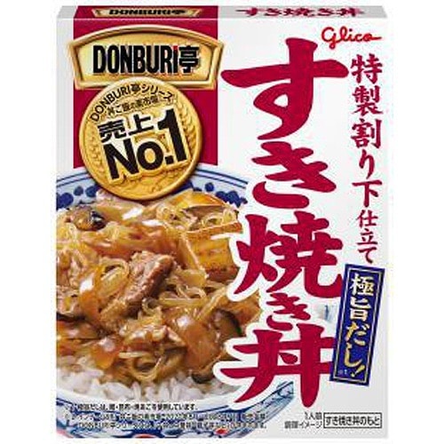 江崎グリコ DONBURI亭 すき焼き丼 170g